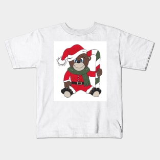 CHRISTMAS Teddy Bear Lover Kids T-Shirt